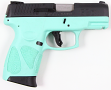 Taurus G2C 9mm Pistol Cyan and Black Taurus G2C 9mm Pistol Cyan and Black