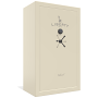 Liberty Safe Colonial 30 Gun Safe Gloss White with Black Chrome Hardware and Electronic Lock