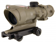 Trijicon ACOG 4x32 Flat Dark Earth Dual Illuminated Red Crosshair .223 BAC Reticle w/ TA51 Mount