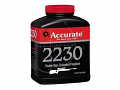 Accurate 2230 Rifle Powder, 1 lb Canister Accurate 2230 Rifle Powder, 1 lb Canister