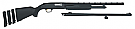 Mossberg 500 Super Bantam Combo Synthetic 20 Ga Shotgun 22"/24" Barrels